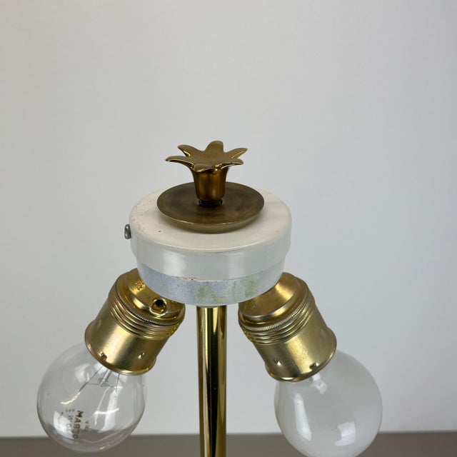 Large Brass Pineapple Table Light in the style of Maison Charles Style, France, 1970s For Sale - Image 18 of 18