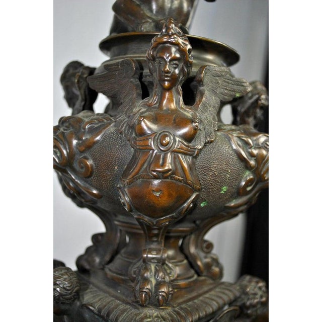 French Hercules Sculpture, Bronze For Sale - Image 5 of 7