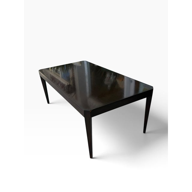 Art Deco Style Nancy Corzine Modern Mahogany Dining Table For Sale In Los Angeles - Image 6 of 7