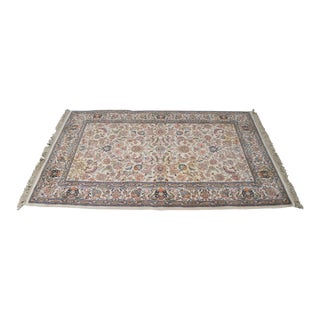 Karastan 100% Wool Oriental Palmette Animal 738 Area Rug Carpet Mat 6' X 9'' For Sale