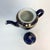 1950s Vintage Art Deco Hollywood Regency Cobalt Tea Pot, Hall China Company. For Sale - Image 11 of 12