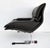 1980s 1980s Giovanni Offredi Saporiti Italia Onda Wave Chair, Black Leather, Chrome For Sale - Image 5 of 16