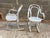 20th Century White Patina Bentwood Rocking Chair Thonet Style For Sale - Image 4 of 10