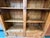 Wood Cottage Home Old Pine Double Library Bookcase For Sale - Image 7 of 12