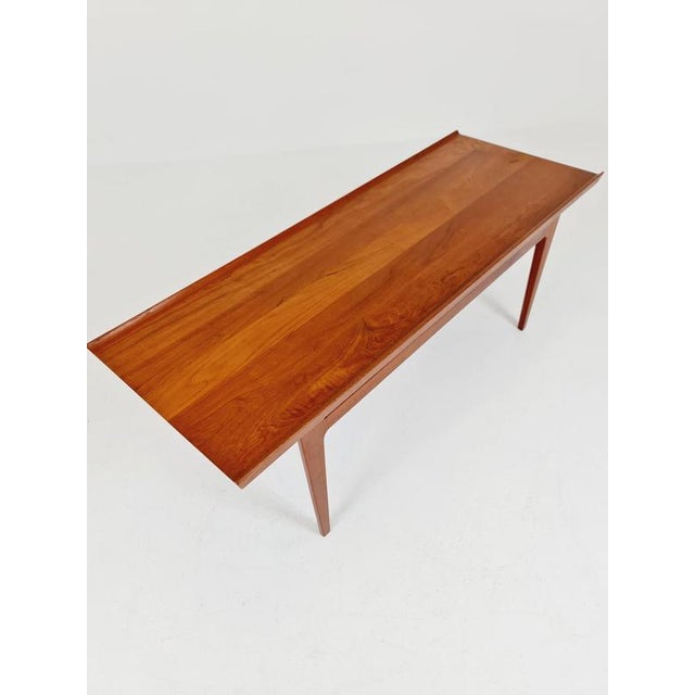 Danish Teak Coffee Table by Finn Juhl for France & Son, Denmark , 1950s For Sale - Image 5 of 18