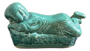 Mid-20th Century Chinese Decorative Ceramic Headrest