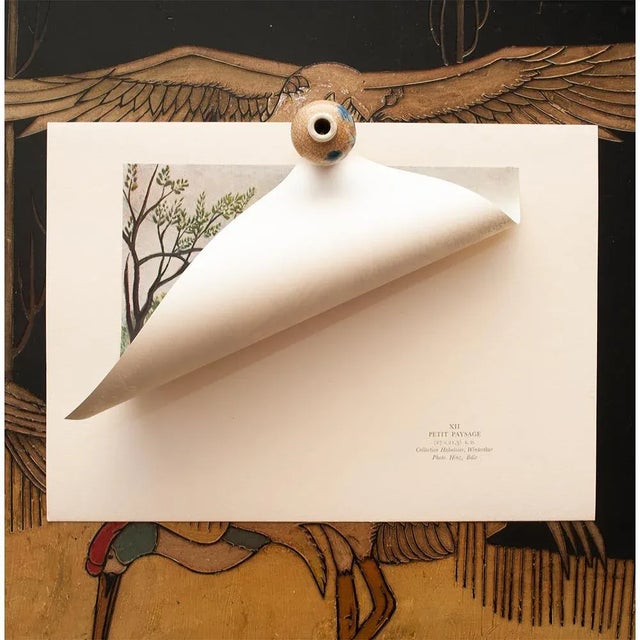 1950s 1951 After Henri Rousseau, "Petit Paysage" Original Parisian Photogravure For Sale - Image 5 of 8