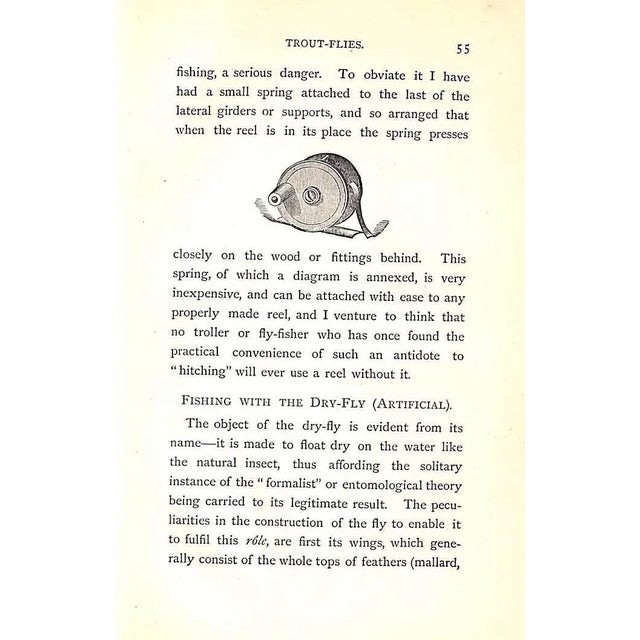 Paper "Fly-Fishing and Worm-Fishing for Salmon, Trout and Grayling" 1886 Cholmondeley-Pennell H. For Sale - Image 7 of 8