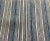 Vintage Kilim Fabric Fragment in Tan and Denim Blue Colors Stripe For Sale