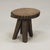 Primitive Wabi Sabi Folk Art Farmhouse Side Table / Pedestal For Sale - Image 6 of 9