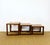 Vintage Nesting Table in Teak and Ceramic, 1960s, Set of 3 For Sale - Image 6 of 13
