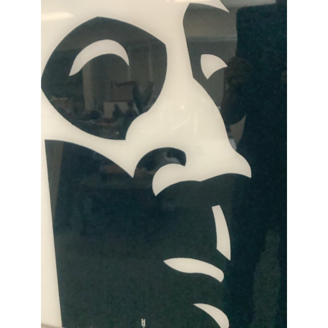 Mid-Century Modern Earl Hubbard “George Washington” Large Pop Art Portrait, Liquitex Polymer, 28", 1960s For Sale - Image 3 of 5