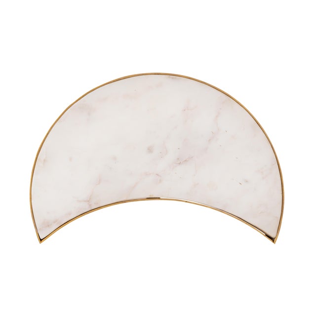 Crescent Iron Nesting Tables - Set of 3 For Sale - Image 10 of 12