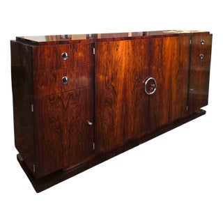Art Deco Belgian Sideboard from Decoene Manufacture, 1930s For Sale