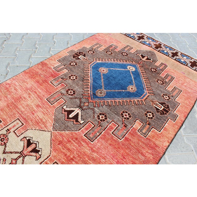 Vintage Turkish Anatolian Rug Runner - 41" X 144.5" For Sale - Image 9 of 13