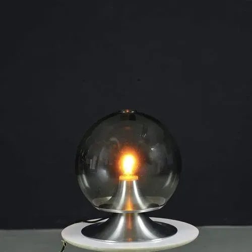 RAAK table lamp, model "Droomeiland" (Dream-island), type D-2002 design by Frank Ligtelijn in the 1960's. Height 42cm....