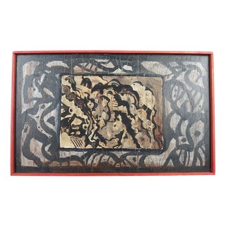 Francis Berthault, Pierrot Lunaire No. 4, 1984, Mixed Media For Sale