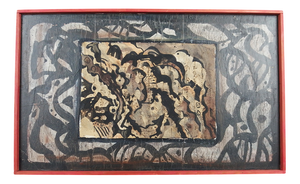 Francis Berthault, Pierrot Lunaire No. 4, 1984, Mixed Media