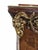Vintage French Louis XVI Style Parquetry and Ormolu Display Pedestals - Pair For Sale - Image 9 of 10