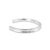 Tiffany and Co. Tiffany & Co. Tiffany 1837 Narrow 925 Silver Medium Cuff Bangle Bracelet For Sale - Image 4 of 9