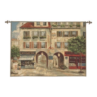 Paris - Tivoli Loom Woven Tapestry - 104 X 142 Cm (3'5" X 4'8") - Requires Rod Size 4 For Sale