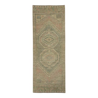 Turkish Oushak Rug 2'10" x 7'6" #20263 For Sale