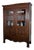 Rococo Style Carved Oak Display Bookcase For Sale