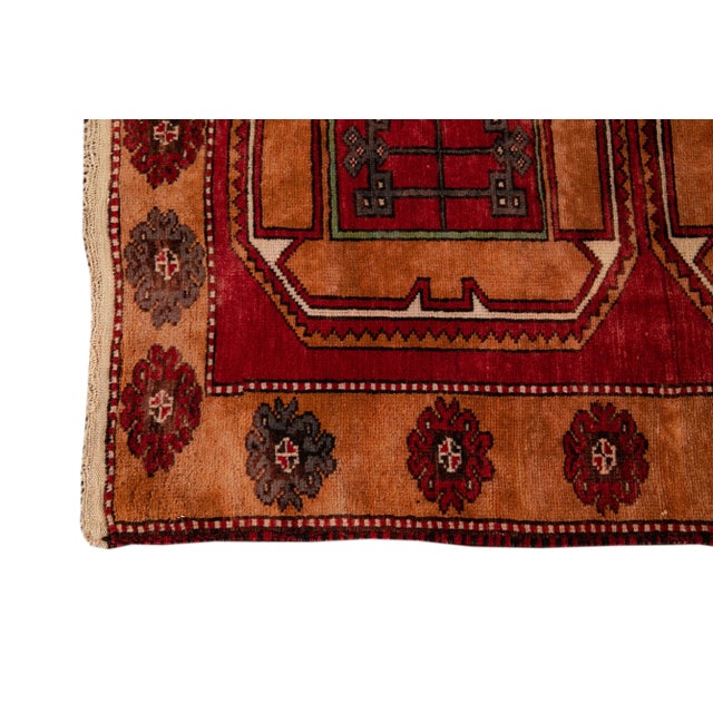 Mid 20th Century Vintage Persian Rug For Sale In New York - Image 6 of 11
