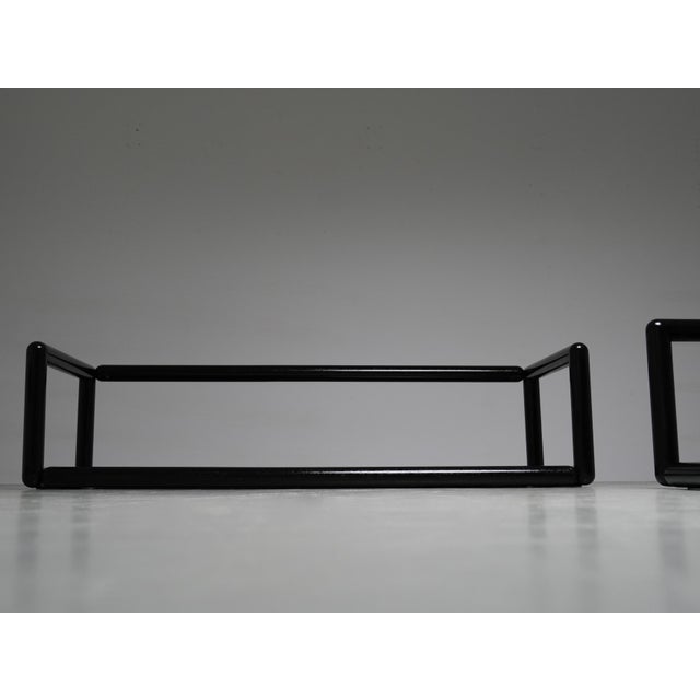 Gold First Edition Cornaro Sofas attributed to Carlo Scarpa for Simon, Italy, 1973 For Sale - Image 8 of 18