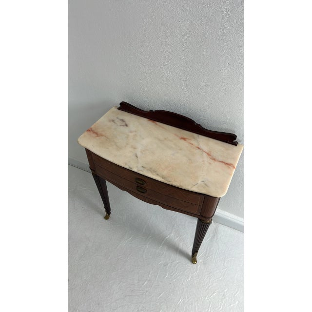 Mid-Century Modern Italian Nightstands, 1950s, Set of 2 For Sale - Image 6 of 14