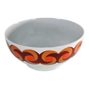 1970's Modern Thomas Rosenthal Serving Bowl German Porcelain Bowl 7"