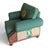 Deconstructed Transitional Club Chair For Sale - Image 4 of 7