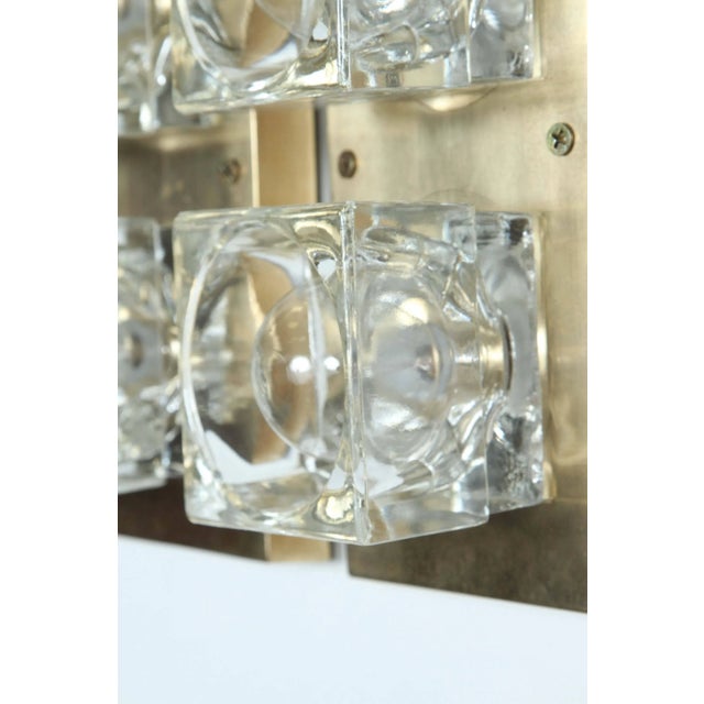 Mid-Century Modern Cubist Style Sconces by Sciolari - A Pair For Sale - Image 3 of 6