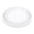 Kenneth Ludwig Chicago White Lacquer Round Wood Tray Set For Sale - Image 4 of 11