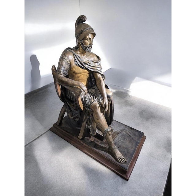Monumental Roman Bronze Sculpture, 1950 For Sale - Image 18 of 18