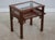 Pair of Chippendale Mahogany Glass Top Showcase End Tables For Sale - Image 4 of 17
