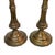 These 15” antique brass candlesticks are tall enough to display their grandeur in several places in your home. The would...