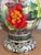 1960s Monumental Mid-Century Phoenix and Peony Floor Vase For Sale - Image 5 of 9