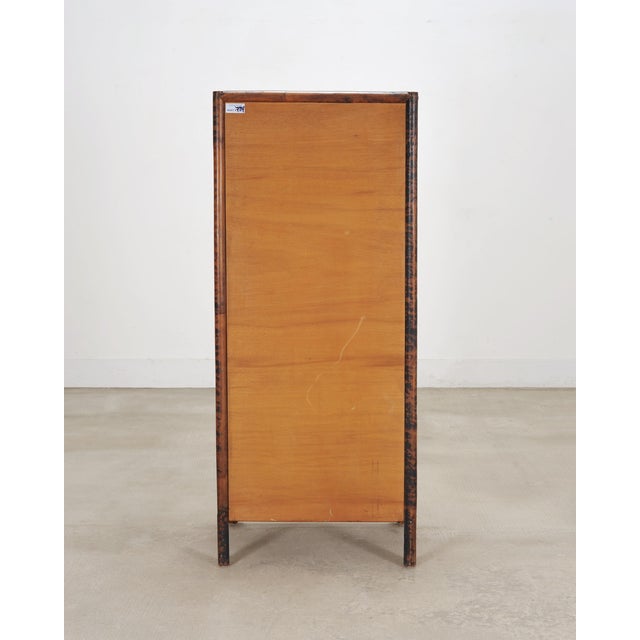 Carrie Bradshaw's English Aesthetic Bamboo Rattan Chest Dresser For Sale - Image 17 of 18