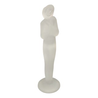 Glass Figurine by Ida Schwetz Lehmann, 1937 For Sale