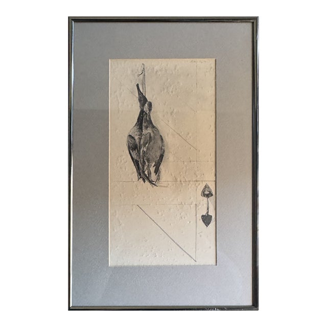 1960s Andrew Wyeth Canvasbacks Framed Reprint For Sale
