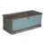 19th Century Green-Painted Sailor's Sea Chest (Seaman's Box), Pine With Original Surface For Sale