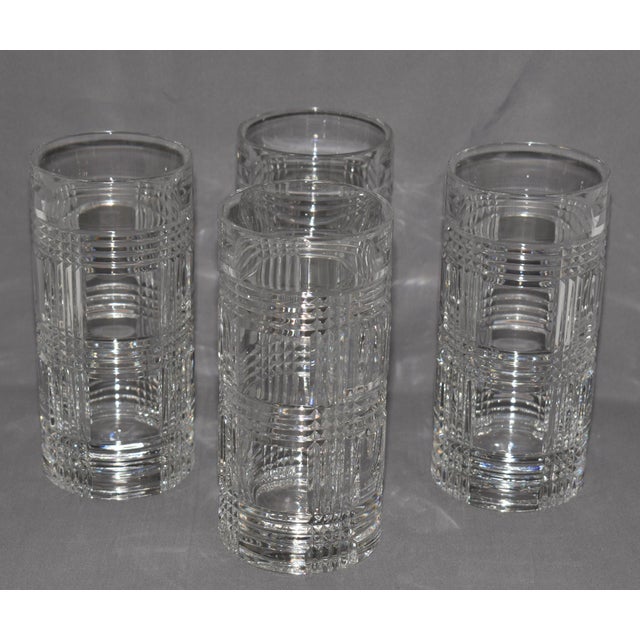 Nice Vintage Set of Ralph Lauren Glen Plaid Highballs. Originally introduced in 1993 and manufactured throughout the 90s....
