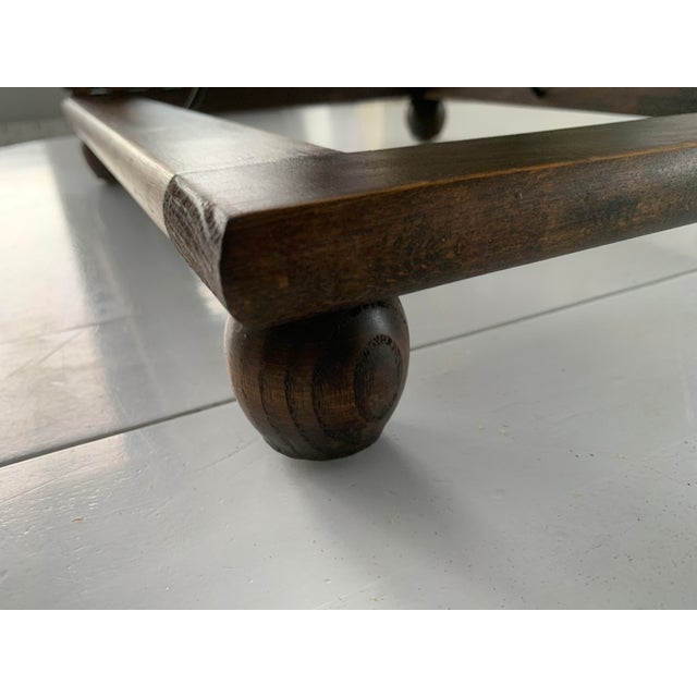 Vintage Adjustable Ottoman, 1940s For Sale - Image 16 of 18