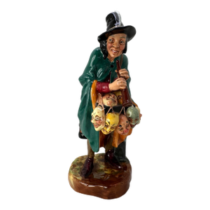 Vintage Royal Doulton Figurine ~ “The Mask Seller” ~ Hn 2103