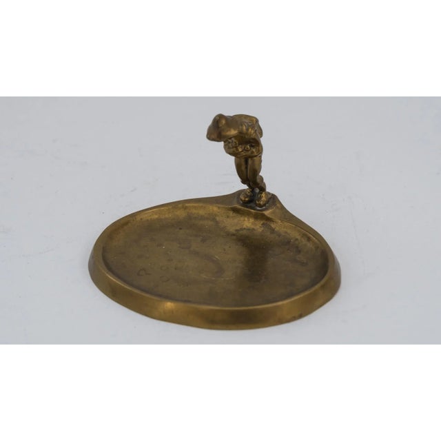 Metal Jugendstil Bronze Ashtray, Vienna, 1905 For Sale - Image 7 of 12