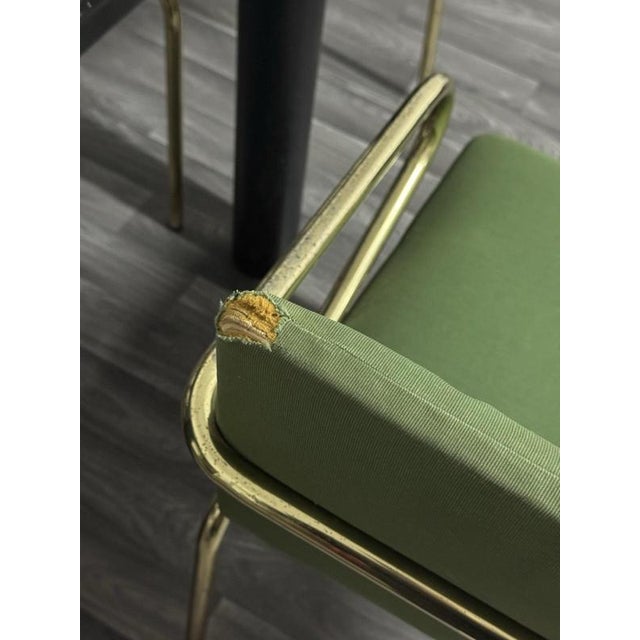 Modern Game Table Set and Chairs, 1970s, Set of 6 For Sale - Image 13 of 14