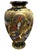 Vintage Japanese Satsuma-Style Moriage Dragon & Buddhist Figures Vase Impressive large vintage Japanese earthenware vase...