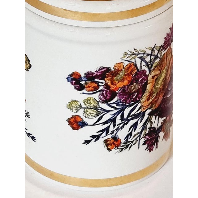 Lidded Cotton Jar by Piero Fornasetti, Mid-1900s For Sale - Image 3 of 9