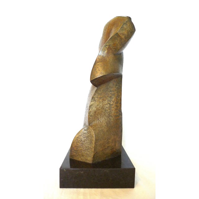 1970s "The Pilgrims," Bronze Sculpture by Vladas Vildžiūnas (Lithuania) For Sale - Image 4 of 8
